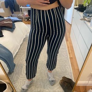 Reformation Striped Marlon Pant Size 8